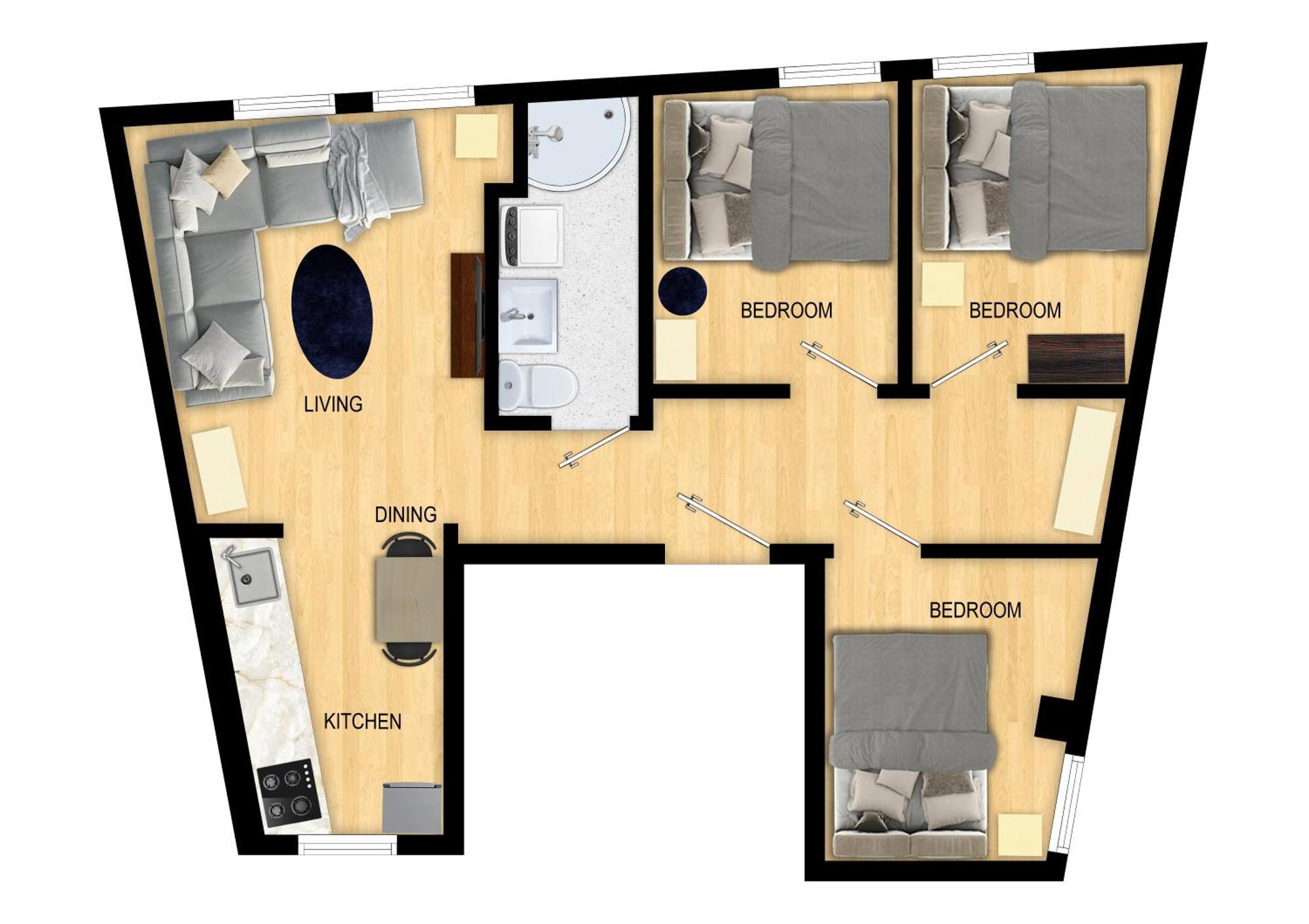 Family Friendly 3Br - Fast Wi-Fi - Behind Bryggen Apartment เบอร์เกน ภายนอก รูปภาพ